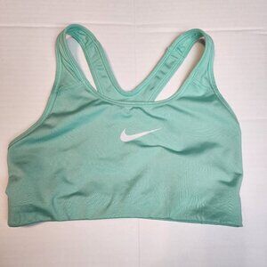 Nike dri fit  sports bra sz S women / teen girl aqua green